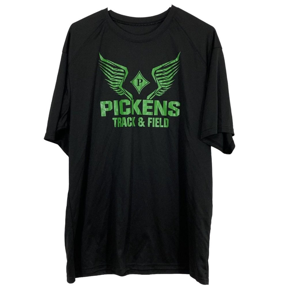Pickens Track & Field BSN Sports Performance Apparel Mens Gray T Shirt Size XL